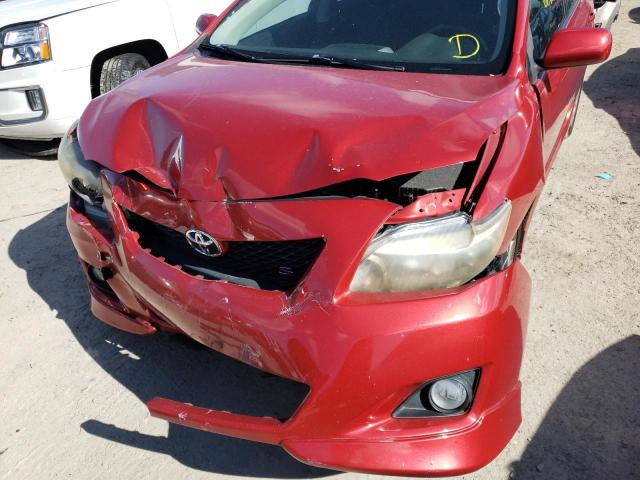 Photo 9 from auction – 2010 TOYOTA COROLLA BA with VIN 1NXBU4EEXAZ362707