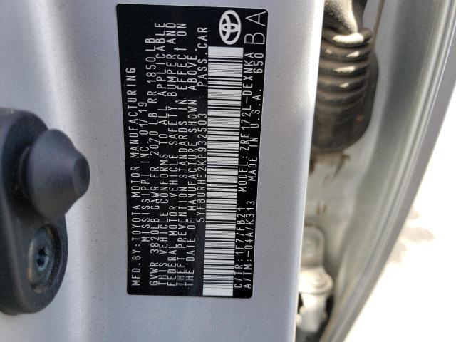 Photo 10 from auction – 2019 TOYOTA COROLLA L with VIN 5YFBURHE2KP932503