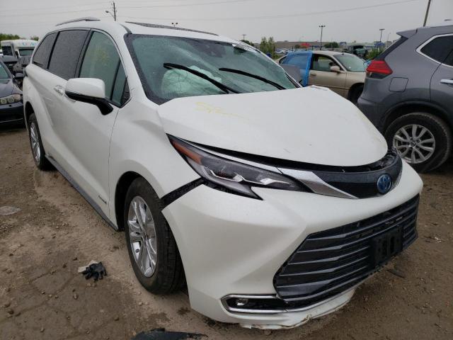 Photo 1 from auction – 2021 TOYOTA SIENNA LIM with VIN 5TDESKFC0MS033855