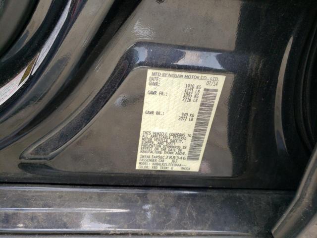 Photo 10 from auction – 2014 NISSAN ALTIMA 2.5 with VIN 1N4AL3AP9EC288346