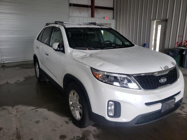 KIA SORENTO LX 2014 with VIN 5XYKT4A63EG463083 - Photo from auction