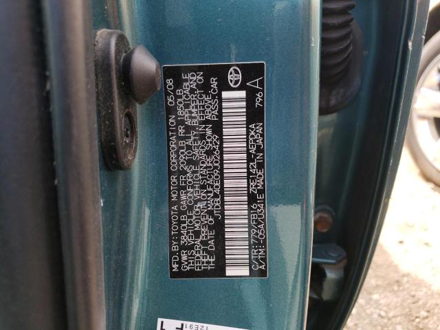 Photo 10 from auction – 2009 TOYOTA COROLLA LE with VIN JTDBL40E09J026429