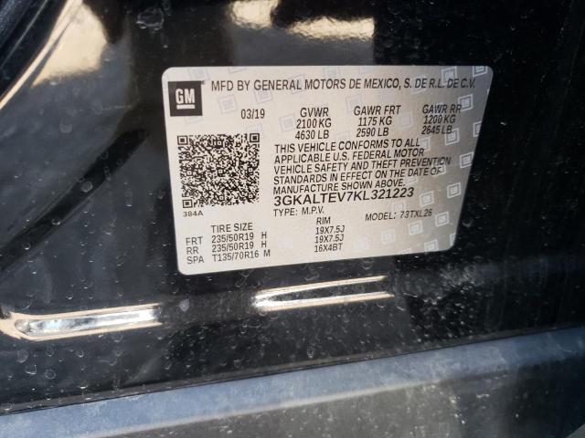 Photo 10 from auction – 2019 GMC TERRAIN SL with VIN 3GKALTEV7KL321223