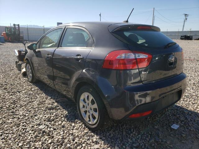 Photo 3 from auction – 2013 KIA RIO EX with VIN KNADN5A37D6200205