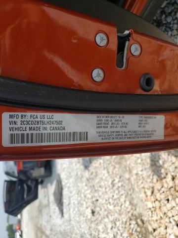 Photo 10 from auction – 2020 DODGE CHALLENGER with VIN 2C3CDZBT5LH247502