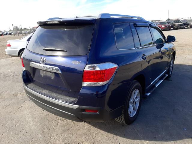 Photo 4 from auction – 2011 TOYOTA HIGHLANDER with VIN 5TDZK3EH5BS037255
