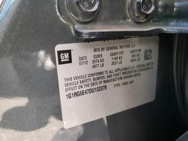 Photo 10 from auction – 2013 CHEVROLET VOLT with VIN 1G1RG6E47DU102078