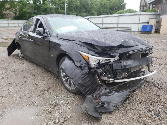 INFINITI Q50 BASE 2014 with VIN JN1BV7AR3EM692550 - Photo from auction