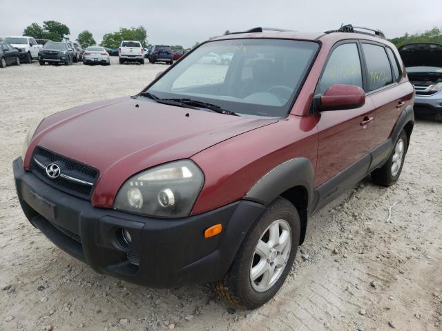 Photo 2 from auction – 2005 HYUNDAI TUCSON GLS with VIN KM8JN72D85U190155