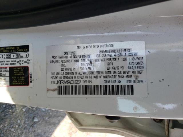 Photo 10 from auction – 2010 MAZDA CX-7 with VIN JM3ER2WM2A0318387
