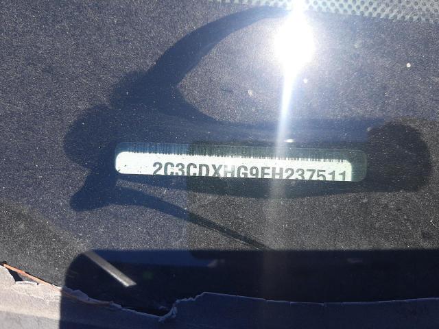 Photo 10 from auction – 2014 DODGE CHARGER SX with VIN 2C3CDXHG9EH237511