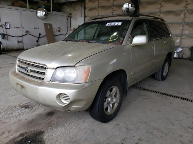 Photo 2 from auction – 2001 TOYOTA HIGHLANDER with VIN JTEHD21A710007471
