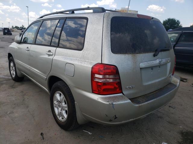 Photo 3 from auction – 2002 TOYOTA HIGHLANDER with VIN JTEGF21A720037223