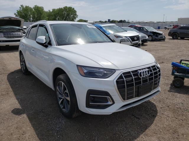 Photo 1 from auction – 2021 AUDI Q5 PREMIUM with VIN WA1BAAFY3M2012365