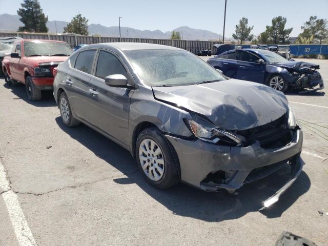 NISSAN SENTRA S 2017 with VIN 3N1AB7AP3HY324843 - Photo from auction