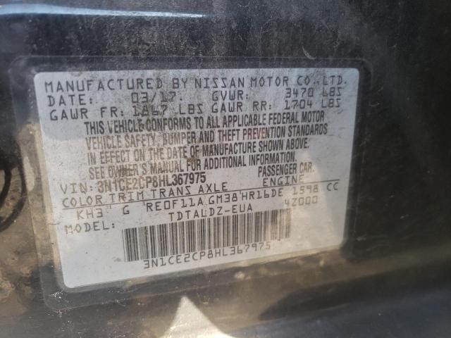 Photo 10 from auction – 2017 NISSAN VERSA NOTE with VIN 3N1CE2CP8HL367975