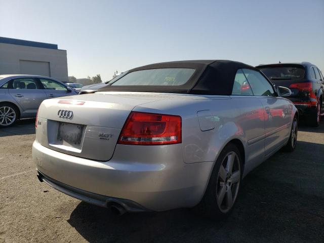 Photo 4 from auction – 2007 AUDI A4 S-LINE with VIN WAUEF48H67K022912