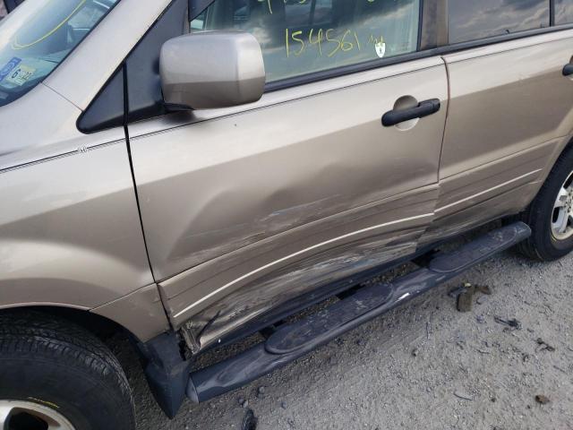 Photo 9 from auction – 2005 HONDA PILOT EXL with VIN 5FNYF18695B034270