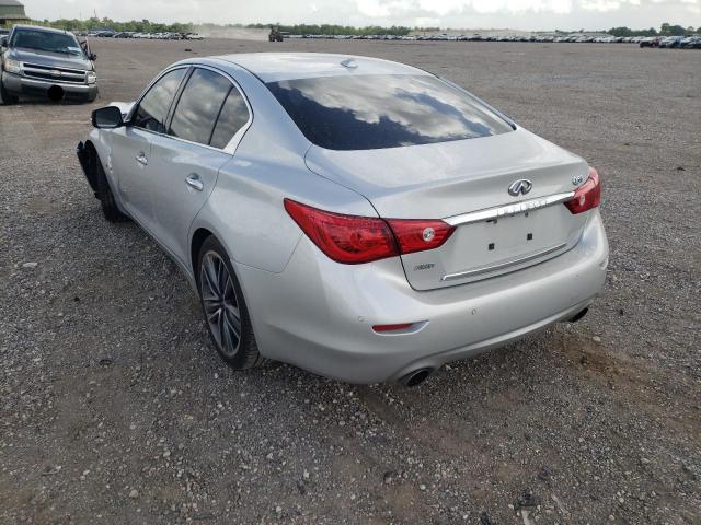 Photo 3 from auction – 2014 INFINITI Q50 BASE with VIN JN1BV7AR0EM680629