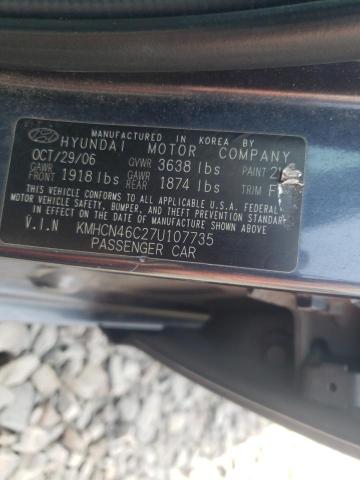 Photo 10 from auction – 2007 HYUNDAI ACCENT GLS with VIN KMHCN46C27U107735