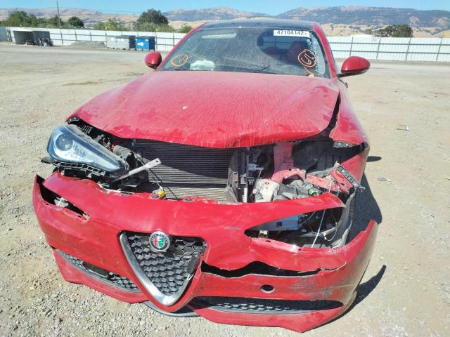 Photo 9 from auction – 2018 ALFA ROMEO GIULIA with VIN ZARFAEBN8J7575006