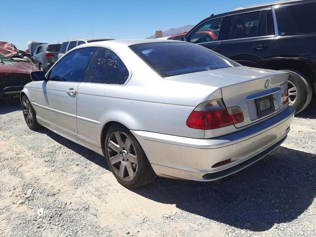 Photo 3 from auction – 2001 BMW 325 CI with VIN WBABN33481JW58197
