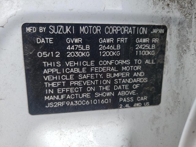Foto 10 de la subasta – 2012 SUZUKI KIZASHI SE con VIN JS2RF9A30C6101601