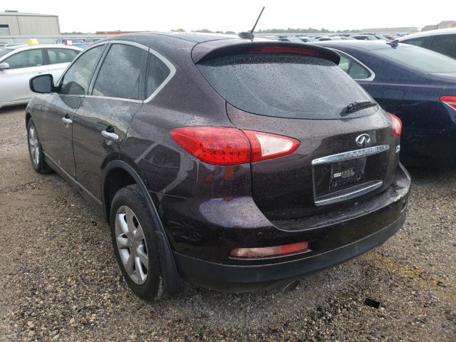 Photo 3 from auction – 2008 INFINITI EX35 BASE with VIN JNKAJ09E78M302386