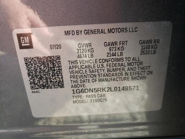 Photo 10 from auction – 2020 CADILLAC CT5 PREMIU with VIN 1G6DN5RK2L0149571