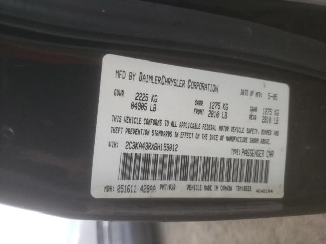 Photo 10 from auction – 2006 CHRYSLER 300 with VIN 2C3KA43RX6H159012