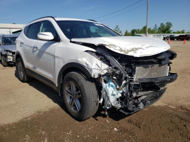 HYUNDAI SANTA FE S 2018 with VIN 5NMZU3LB7JH056903 - Photo from auction