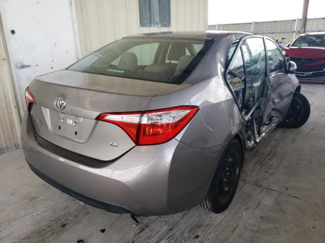 Photo 4 from auction – 2014 TOYOTA COROLLA L with VIN 2T1BURHE1EC167269
