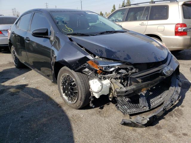 TOYOTA COROLLA L 2019 with VIN 5YFBURHE1KP900562 - Photo from auction