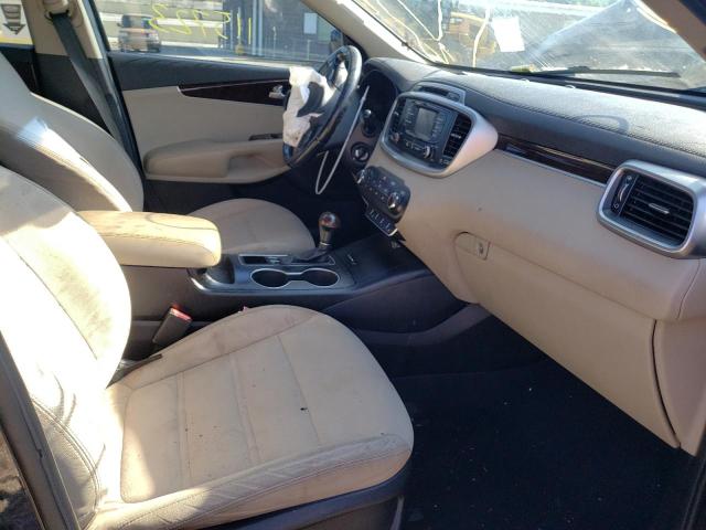 Photo 5 from auction – 2016 KIA SORENTO LX with VIN 5XYPG4A31GG095960