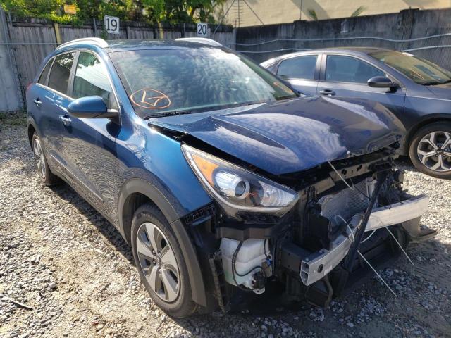KIA NIRO FE 2017 with VIN KNDCB3LC3H5058438 - Photo from auction