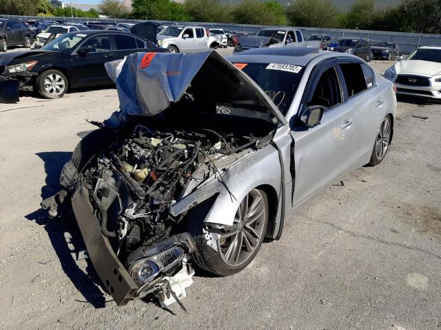 Photo 2 from auction – 2017 INFINITI Q50 PREMIU with VIN JN1EV7AP9HM733117