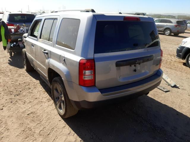 Photo 3 from auction – 2016 JEEP PATRIOT SP with VIN 1C4NJPBAXGD790735