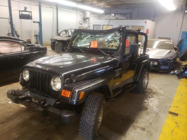 Photo 9 from auction – 2000 JEEP WRANGLER / with VIN 1J4FA49SXYP733804