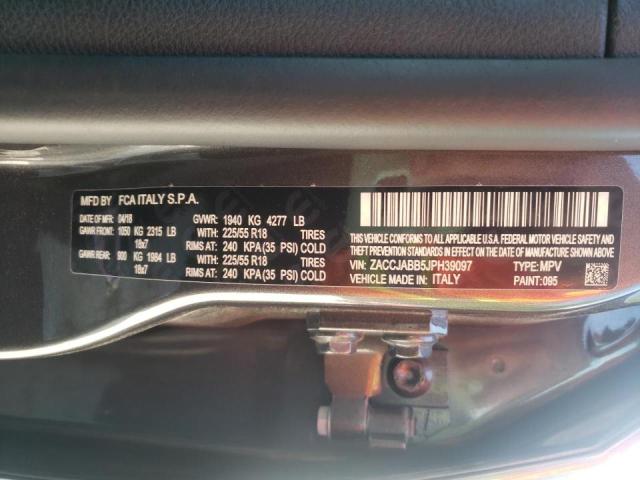 Photo 10 from auction – 2018 JEEP RENEGADE L with VIN ZACCJABB5JPH39097