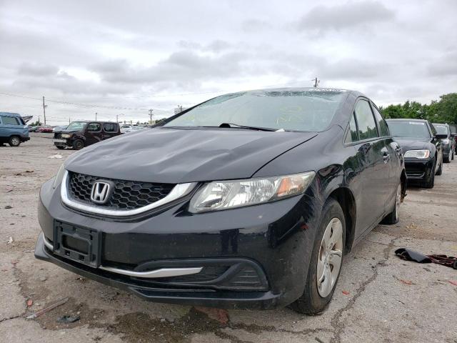 Photo 2 from auction – 2014 HONDA CIVIC LX with VIN 19XFB2F50EE072611