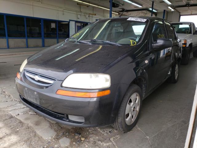 Photo 2 from auction – 2006 CHEVROLET AVEO BASE with VIN KL1TD566X6B677278