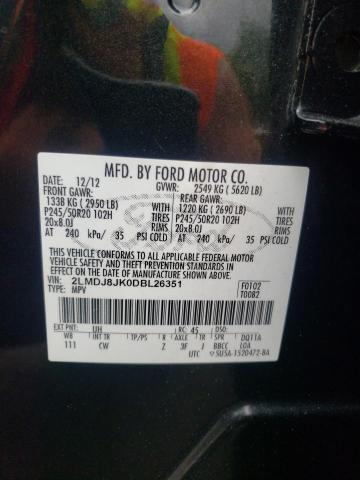 Photo 10 from auction – 2013 LINCOLN MKX with VIN 2LMDJ8JK0DBL26351