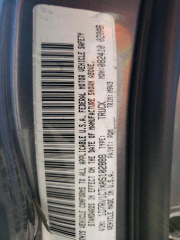 Photo 10 from auction – 2010 DODGE RAM 1500 with VIN 1D7RV1CTXAS102888