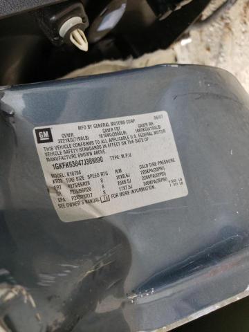 Photo 10 from auction – 2007 GMC YUKON DENA with VIN 1GKFK63847J389890