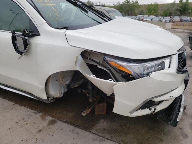 Photo 9 from auction – 2017 ACURA MDX with VIN 5FRYD4H37HB040259
