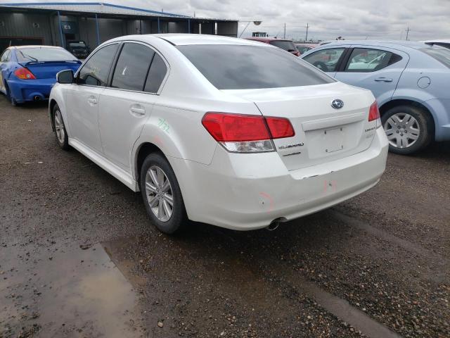 Photo 3 from auction – 2011 SUBARU LEGACY 2.5 with VIN 4S3BMBC67B3260793