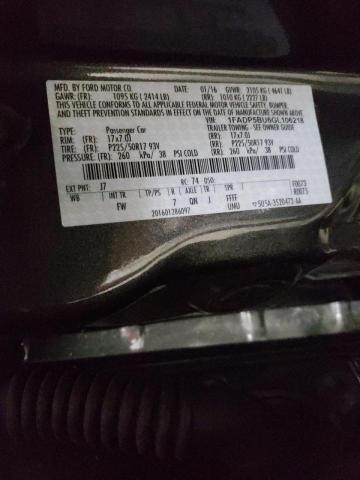 Photo 10 from auction – 2016 FORD C-MAX SEL with VIN 1FADP5BU6GL106218