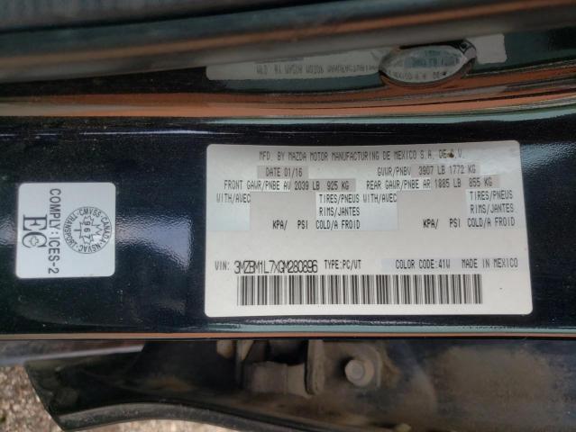 Photo 10 from auction – 2016 MAZDA 3 TOURING with VIN 3MZBM1L7XGM280896