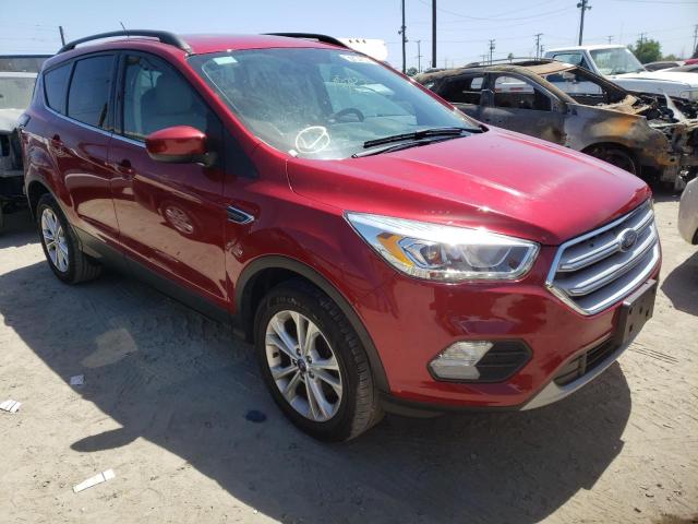 FORD ESCAPE SEL 2018 with VIN 1FMCU9HD1JUA28845 - Photo from auction