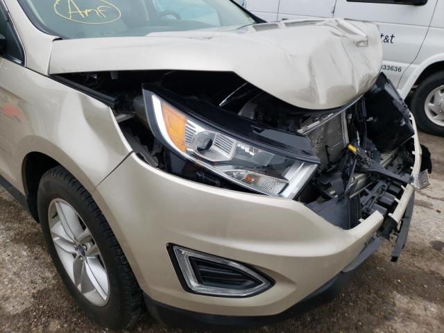 Photo 9 from auction – 2018 FORD EDGE SEL with VIN 2FMPK3J92JBC49581